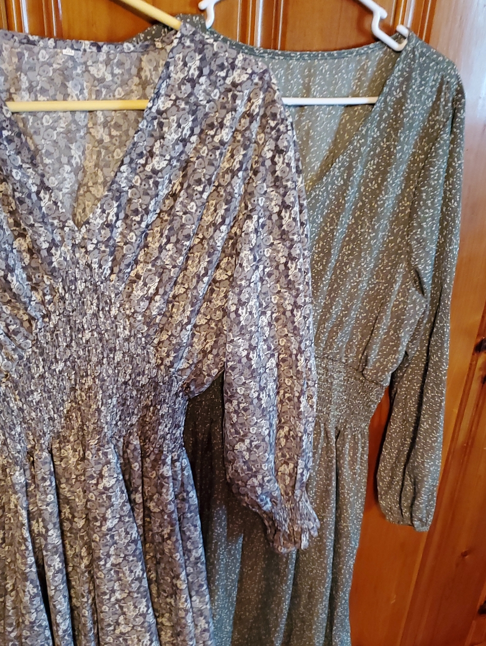 Two Flower Dresses